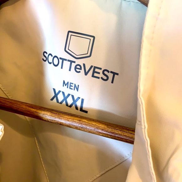 ScotteVest Men’s Tan 3XL Vest - Picture 4 of 12